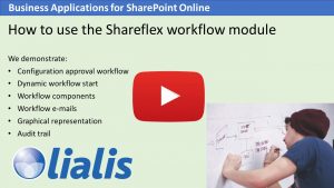 Shareflex workflow module
