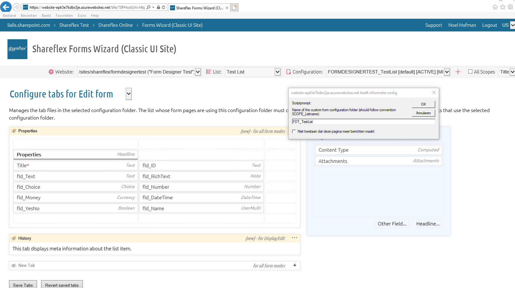 SharePoint classic form 4