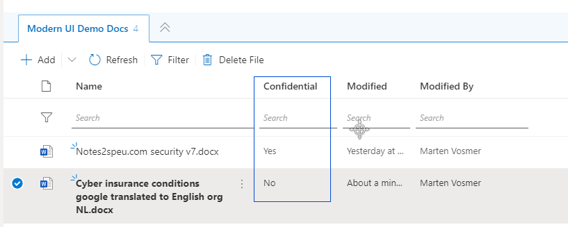 Shareflex Microsoft Teams SharePoint integration confidentiality tag