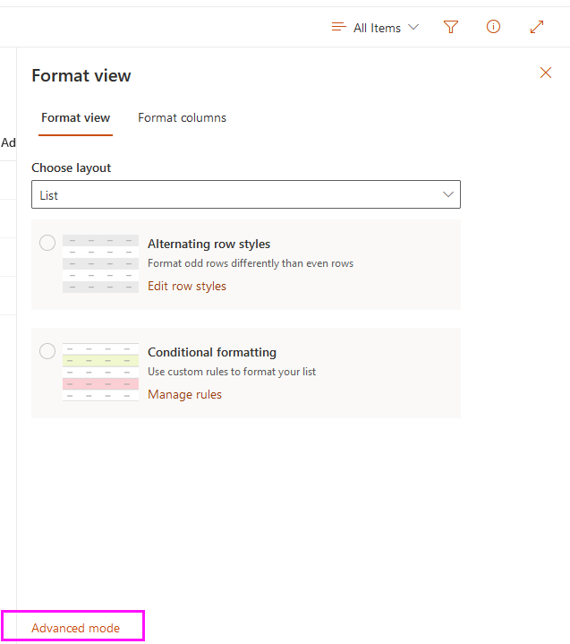 Modify SharePoint Online Toolbar Buttons with JSON 2