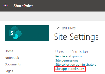 installing shareflex sharepoint online site app settings