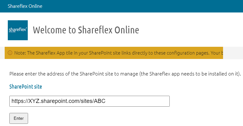 installing shareflex sharepoint online deployment site