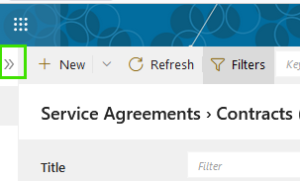 End User Manual Contract Management contract link to home screen